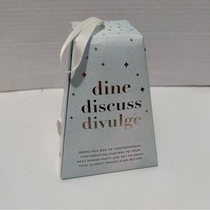 Indigo conversation starter ornament